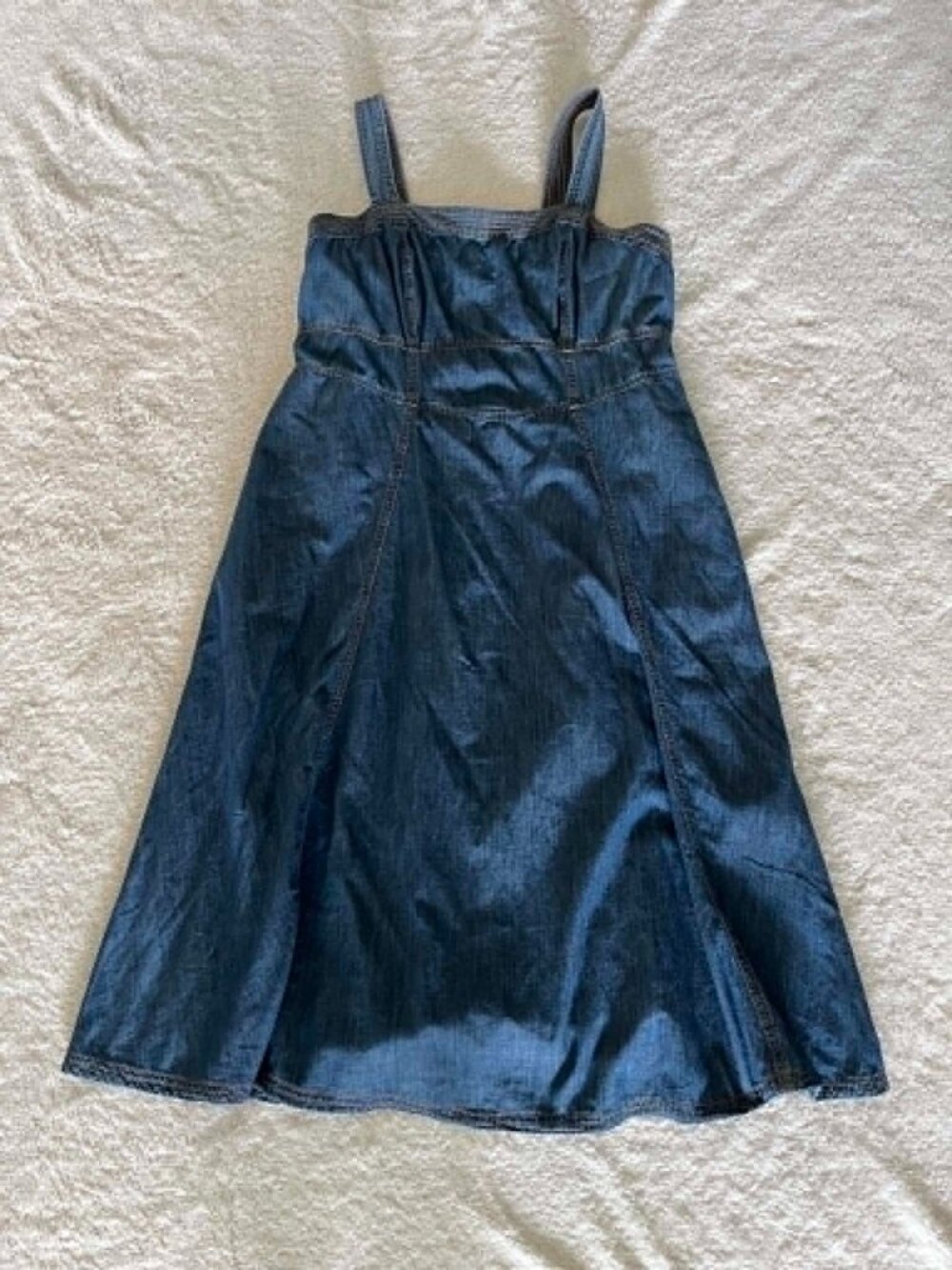 Torrid Belle Isle Denim Midi Dress size 1 (US 1X 14-16) - Picture 5 of 8